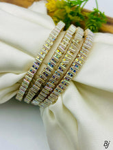 Gold Plated Full Zircon Stones Bangles