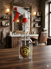 Hair mist spray bottle for barbers and hairstylists