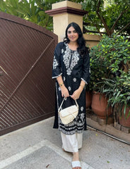 MOST TRENDING INDIAN EMBROIDERED KURTI